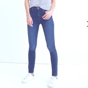 Madewell 10” High-Rise Skinny Jeans Size 27P